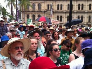 Brisbane Climate Change Rally 2016                                           